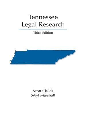 cover image of Tennessee Legal Research